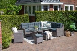 Garden Impressions Blue Bird Dining Loungeset 5-delig - Rechts - Bruin/antraciet -Tuinmeubelen Winkel 1200x800 350