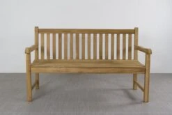 Teak Houten Tuinbank Bison - 150 Cm. -Tuinmeubelen Winkel 1200x800 60