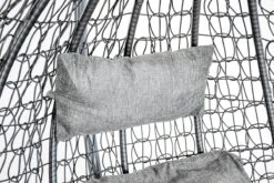 Hangstoel - Ei Stoel - Met Grijze Standaard & Kussens - Tot 125kg -Tuinmeubelen Winkel 1200x800 84