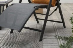 Garden Impressions - Sol Verstelbare Tuinstoel - Aluminium - Zwart -Tuinmeubelen Winkel 1200x800 94