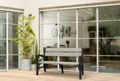 Keter Montero Tuinbank - 3-personen - 150x62,5x89cm – Grafiet -Tuinmeubelen Winkel 1200x805 1