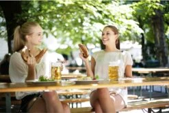 Casaria Tuinset Hout – 2 Banken 1Tafel Inklapbaar - 170x46x75cm -Tuinmeubelen Winkel 1200x805 5