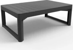 Allibert Lyon Tuintafel - 116x71,5x66/40 Cm - Grafiet 29 Allibert Lyon Tuintafel - 116x71,5x66/40 Cm - Grafiet -Tuinmeubelen Winkel 1200x820 5