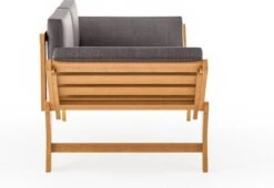 Loungebank Tuin FSC Antraciet – Makkelijk Verstelbaar Lounge Bank Balkon – Tuinbank Lounge Hardhout FSC – Perfecthomeshop -Tuinmeubelen Winkel 1200x824 1