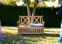 Needs&wants® Houten Tuinbank Met Opbergruimte, 2-zits Kistbank Houten Klassieke Bank Opslag, Grote Tuinopbergbank Van Massief Hout Weerbestendig Voor Buiten Tuin, Balkon, Terras, 115x61x85 Cm, Donker-bruin 16 Needs&wants® Houten Tuinbank Met Opbergruimte, 2-zits Kistbank Houten Klassieke Bank Opslag, Grote Tuinopbergbank Van Massief Hout Weerbestendig Voor Buiten Tuin, Balkon, Terras, 115x61x85 Cm, Donker-bruin -Tuinmeubelen Winkel 1200x849