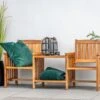 Tuindeco - Tete-a-Tete Houten Tuinbank - Loveseat Van Mahonie Hardhout -Tuinmeubelen Winkel 1200x854