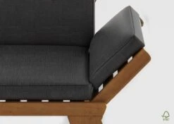 Loungebank Tuin FSC Antraciet – Makkelijk Verstelbaar Lounge Bank Balkon – Tuinbank Lounge Hardhout FSC – Perfecthomeshop -Tuinmeubelen Winkel 1200x856 1