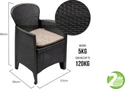 Pro Garden - Tuinset 5-delig Met Kussens 20 Pro Garden - Tuinset 5-delig Met Kussens -Tuinmeubelen Winkel 1200x858 3