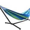 Hangmat Met Standaard En Opbergtas – 2 Persoons – Max. Draaggewicht 200Kg – Hangmatset – Hangmatten – Hang Mat Voor Binnen En Buiten – Hangmatstandaard – Hammock – Blauw / Groen -Tuinmeubelen Winkel 1200x874 1