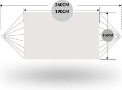 Dubbele Hangmat Rood Met Spreidstok - 1 Of 2 Persoons - Lig Oppervlak 190x150cm - Lengte 260cm -Tuinmeubelen Winkel 1200x880 4
