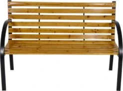 Dutcc 41142 - Tuinbank - Woodstock - 120 Cm – Zwart -Tuinmeubelen Winkel 1200x886 1