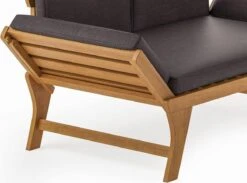 Loungebank Tuin FSC Antraciet – Makkelijk Verstelbaar Lounge Bank Balkon – Tuinbank Lounge Hardhout FSC – Perfecthomeshop -Tuinmeubelen Winkel 1200x887