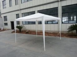Partytent 3x3m Wit Budget Zonder Zijwanden -Tuinmeubelen Winkel 1200x894