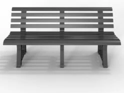 Casaria Tuinbank Orchidea – Kunststof/240kg Belastbaar – Antraciet -Tuinmeubelen Winkel 1200x897