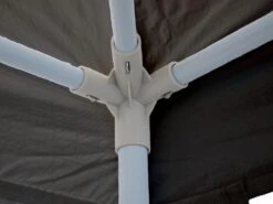 Garden Royal Partytent 3x3m Grijs Met 2 Zijwanden -Tuinmeubelen Winkel 1200x901 11