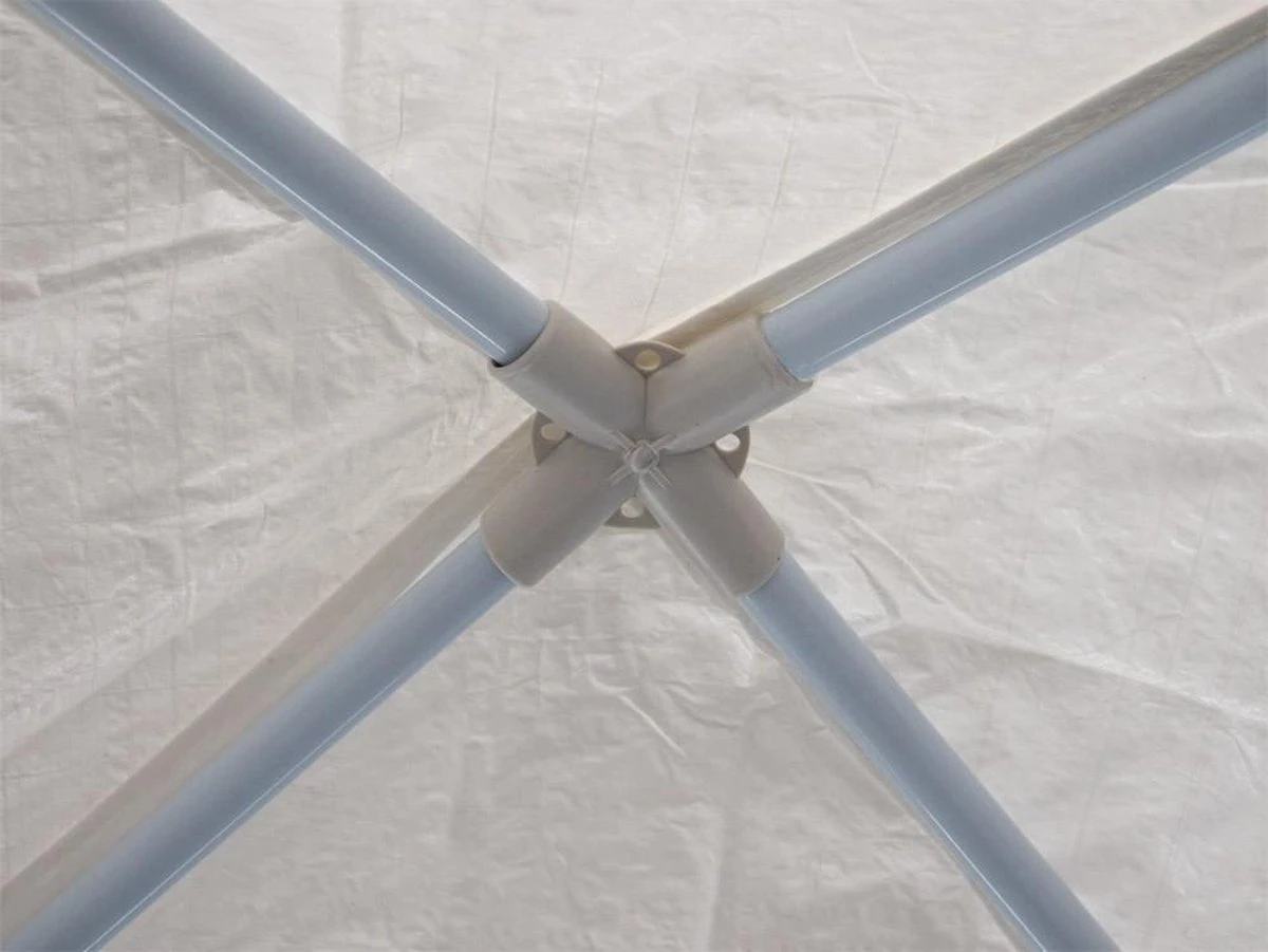 Garden Royal Partytent 3x4m Wit Met 4 Zijwanden 6 Garden Royal Partytent 3x4m Wit Met 4 Zijwanden - Afbeelding 4