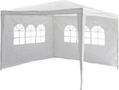Garden Royal Partytent - 2 Zijwanden - 3 X 3 M - Wit -Tuinmeubelen Winkel 1200x908 2