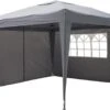 Garden Royal Partytent 3x3m Easy Up Grijs Met 2 Zijwanden -Tuinmeubelen Winkel 1200x915 5