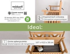 Needs&wants® Houten Tuinbank Met Opbergruimte, 2-zits Kistbank Houten Klassieke Bank Opslag, Grote Tuinopbergbank Van Massief Hout Weerbestendig Voor Buiten Tuin, Balkon, Terras, 115x61x85 Cm, Donker-bruin 13 Needs&wants® Houten Tuinbank Met Opbergruimte, 2-zits Kistbank Houten Klassieke Bank Opslag, Grote Tuinopbergbank Van Massief Hout Weerbestendig Voor Buiten Tuin, Balkon, Terras, 115x61x85 Cm, Donker-bruin -Tuinmeubelen Winkel 1200x922 1