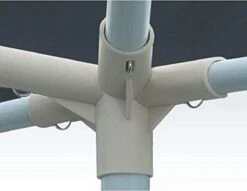 MaxxGarden Partytent - Feesttent Paviljoen - 3x3m - Antraciet -Tuinmeubelen Winkel 1200x928 1