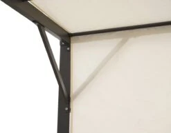 MaxxGarden Pergola - Partytent - Tuinpaviljoen Met één Gesloten Zijkant - 3x3x2,3 M - Cream -Tuinmeubelen Winkel 1200x940 2