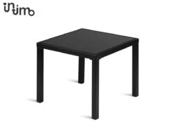 Intimo Ligbeddenset + Tafel - Zwart - 163x60x65/45x45x40 -Tuinmeubelen Winkel 1200x960 5