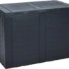 Parya Garden- Opbergbox Kussenbox - Tuinkist 170 Liter - Grijs- 75 X 44 X 53 Cm -Tuinmeubelen Winkel 1200x966