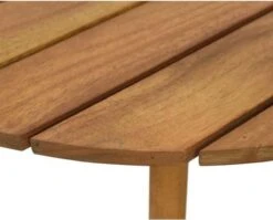 BUITEN Living Seville Lounge Tuintafel | Hardhout | 97x57cm - Ovale Tuintafel -Tuinmeubelen Winkel 1200x967