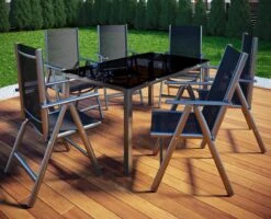 Tuinstoel Standenstoel Aluminium Antraciet 7 Standen Per 2 Stuks -Tuinmeubelen Winkel 1200x971 1