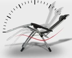 Brulo - Ligstoel Tuin - Ligstoelen - Strandstoel Opvouwbaar - Tuinstoel - Incl Tafel En Hoofdkussen -Tuinmeubelen Winkel 1200x971