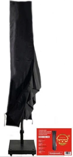 Parasolhoes - Ronde Zweefparasols T/m ø 4 M- Vierkante Zweefparasols T/m 3mx4m - Zware Dikke Kwaliteit - Met Stok Rits En Trekkoord -Tuinmeubelen Winkel 564x1200