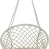 Macramé Hangstoel Beige - Beige Hangstoel - Hangstoel Touw - Hangstoel - Tot 110KG - Eenpersoons Hangstoel - Hang Stoel 1 Persoon - Hangstoel Voor Binnen - Hangstoel Zonder Standaard - Hangstoel Buiten -Tuinmeubelen Winkel 611x1200