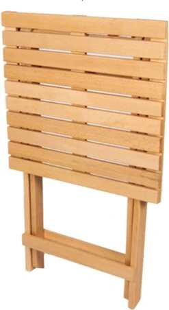SiRaC - Houten Tuinset - Balkonset - 3-delig - Met Paarse Kussens - Natuurlijke Hout - Balkon Meubelen - 2 Persoons Balkonset - Twee Stoelen En Bijzettafel - Hout -Tuinmeubelen Winkel 656x1200