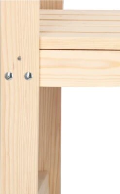 Merkloos Springos Tuinbank | Tuinbankje | Zitbank Buiten | Naaldhout | 119 X 78 X 45 Cm | Licht -Tuinmeubelen Winkel 744x1200