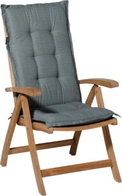 Madison Tuinkussen Hoog Basic 123x50 Cm - Grijs -Tuinmeubelen Winkel 748x1200 2