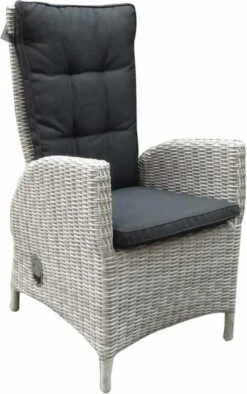 Menorca Dining Tuinstoel Verstelbaar Wit Grijs -Tuinmeubelen Winkel 753x1200 2