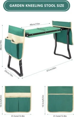 Uten - Kniebankje Tuin - Knie Steun - Tuinkruk Inklapbaar - Kniesteun Tuinieren - Kniekussen - Tot 150 Kg - Groen 27 Uten - Kniebankje Tuin - Knie Steun - Tuinkruk Inklapbaar - Kniesteun Tuinieren - Kniekussen - Tot 150 Kg - Groen -Tuinmeubelen Winkel 763x1200