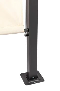 MaxxGarden Pergola - Partytent - Tuinpaviljoen Met één Gesloten Zijkant - 3x3x2,3 M - Cream -Tuinmeubelen Winkel 799x1200 10