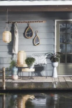 Mica Decorations Leandro Bijzettafel - Set Van 2 - H45 X Ø45 Cm - Zwart -Tuinmeubelen Winkel 799x1200 2