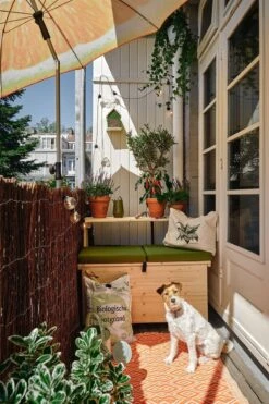 Balkonset 3in1: Bank | Tafel | Opbergruimte. Hout, Medium 95cm. -Tuinmeubelen Winkel 799x1200 7