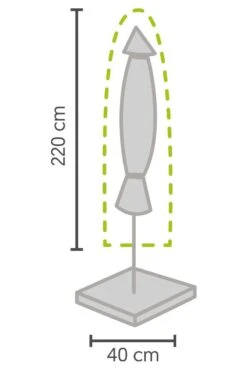 Weersbestendige Parasolhoes - Rond & Vierkant - Max. 3 X 3 M - Grijs / Antraciet - Stokparasol 14 Weersbestendige Parasolhoes - Rond & Vierkant - Max. 3 X 3 M - Grijs / Antraciet - Stokparasol -Tuinmeubelen Winkel 800x1200 2