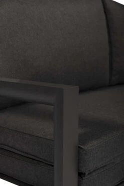 Merkloos Loungebed | Daybed | Uitschuifbare Tuinbank | 185 Cm | Zwart | Hoogwaardige Kwaliteit | Loungebank -Tuinmeubelen Winkel 800x1200 7