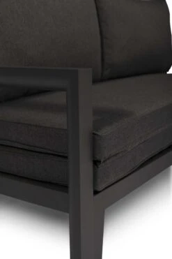 Merkloos Loungebed | Daybed | Uitschuifbare Tuinbank | 185 Cm | Zwart | Hoogwaardige Kwaliteit | Loungebank -Tuinmeubelen Winkel 800x1200 8