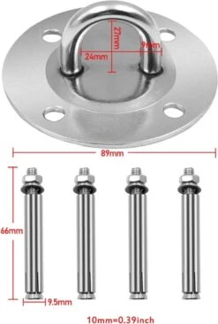 IBright Hangstoel Bevestigingsset - Schommelstoel Ophangsysteem - RVS - Bokszak - Plafondhaak - Plafond Ophanghaak -Tuinmeubelen Winkel 810x1200