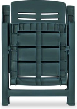 VidaXL 5-delige Tuinset Kunststof Groen -Tuinmeubelen Winkel 849x1200