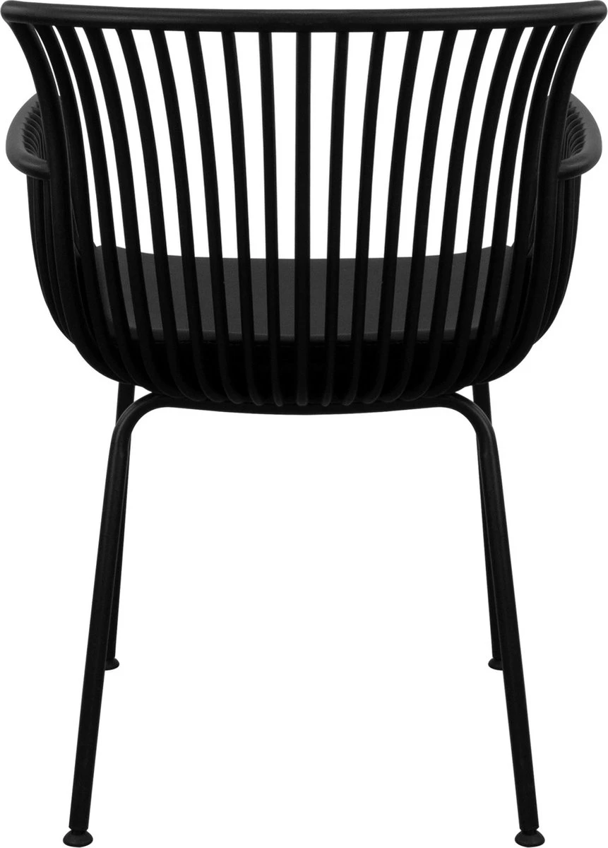 Kick Tuinstoel Otis - Zwart 6 Kick Tuinstoel Otis - Zwart - Afbeelding 4