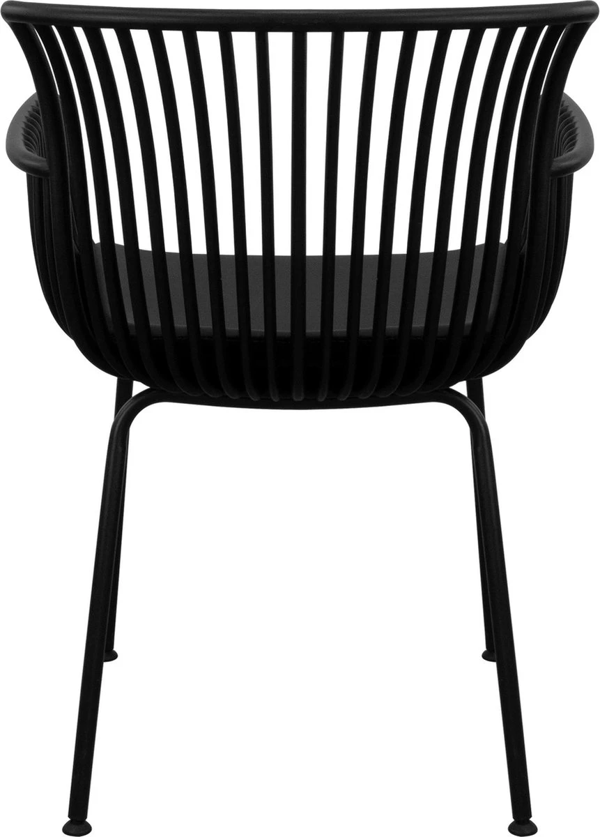 Kick Tuinstoel Otis - Zwart 8 Kick Tuinstoel Otis - Zwart - Afbeelding 6