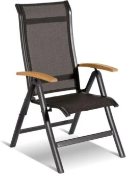 Hartman Alice Verstelbare Tuinstoel - Grijs -Tuinmeubelen Winkel 869x1200