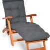 Beautissu Deckchair Kussen 200x50x8 Cm - Ligstoelkussen Antraciet - Matraskussen Voor Hangmatten En Tuin-/terrasstoelen - Flair DC -Tuinmeubelen Winkel 897x1200 2