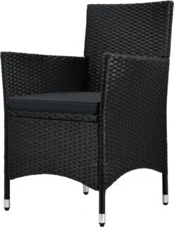 Polyrotan Balkonset - Bayamo - 3-delig - Zwart -Tuinmeubelen Winkel 918x1200 1